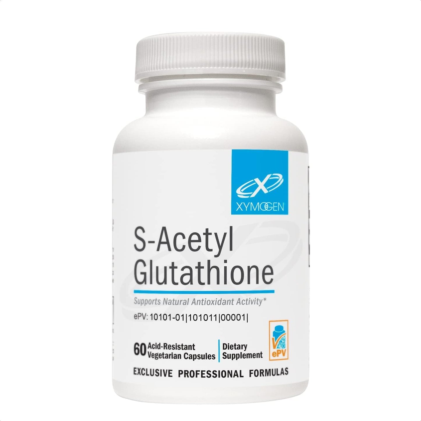 XYMOGEN S-Acetyl Glutathione Capsules, 60 Count