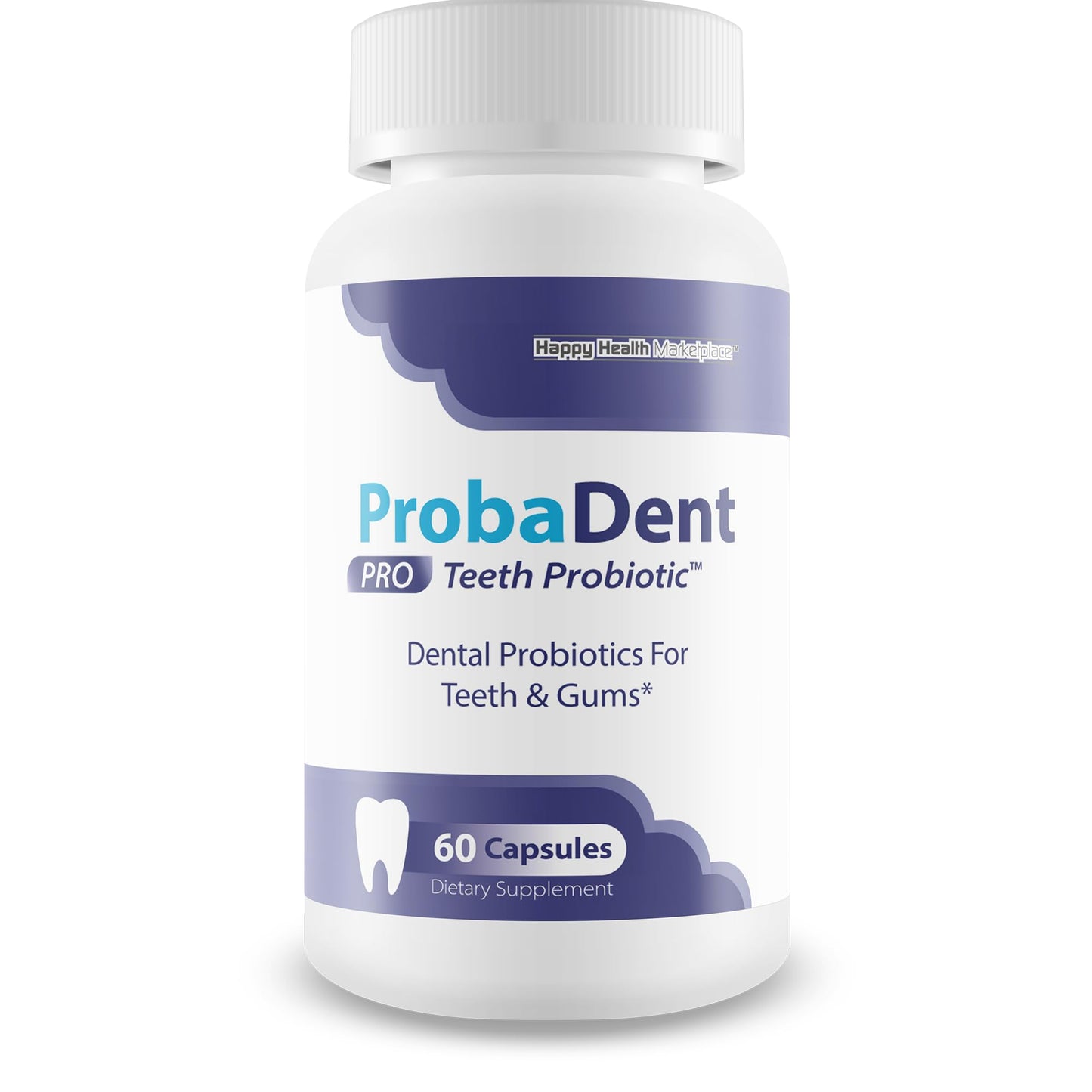 Happy Health Marketplace Proba Dent Pro Teeth Probiotic Capsule 60 Count