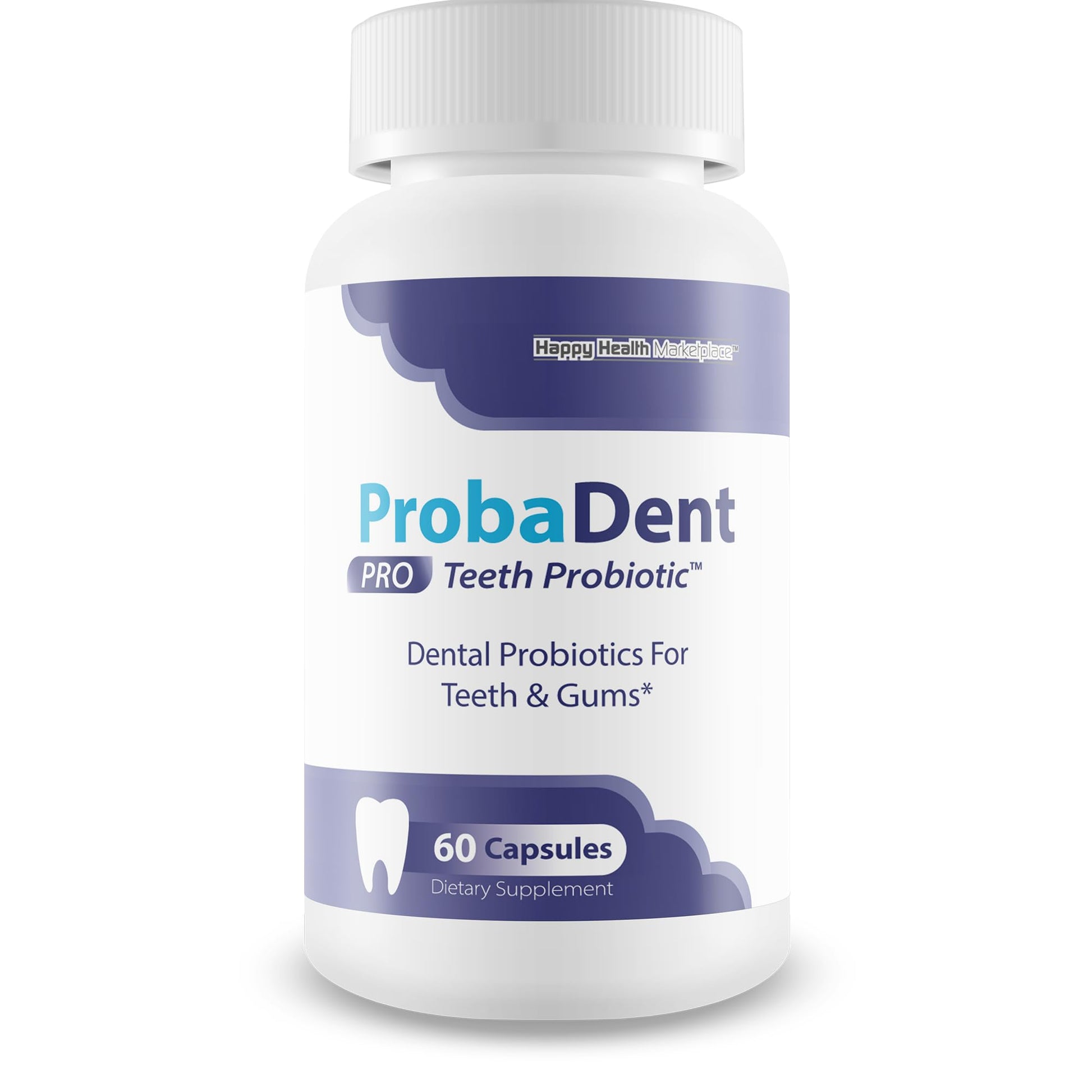 Happy Health Marketplace Proba Dent Pro Teeth Probiotic Capsule 60 Count