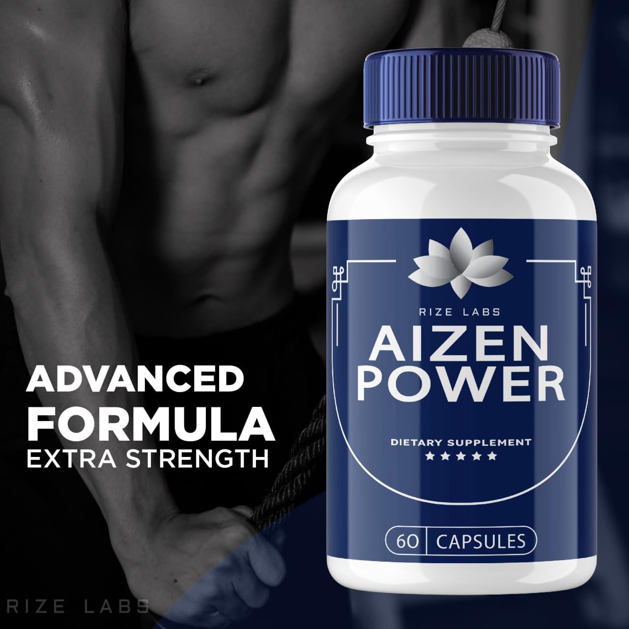 Rize Labs Aizen Power for Men Capsule 180 Capsules