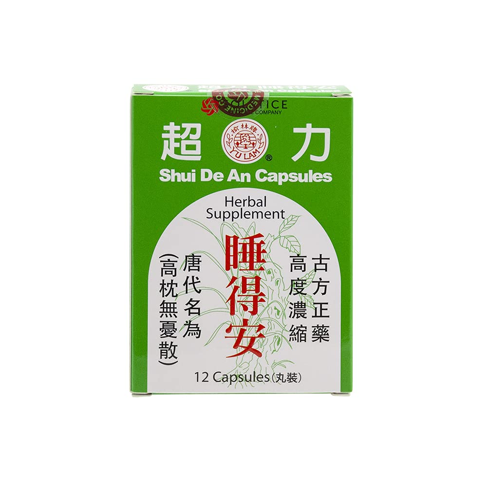 Solstice Medicine Company Shui De An Capsules Herbal Supplement, 24 Capsules