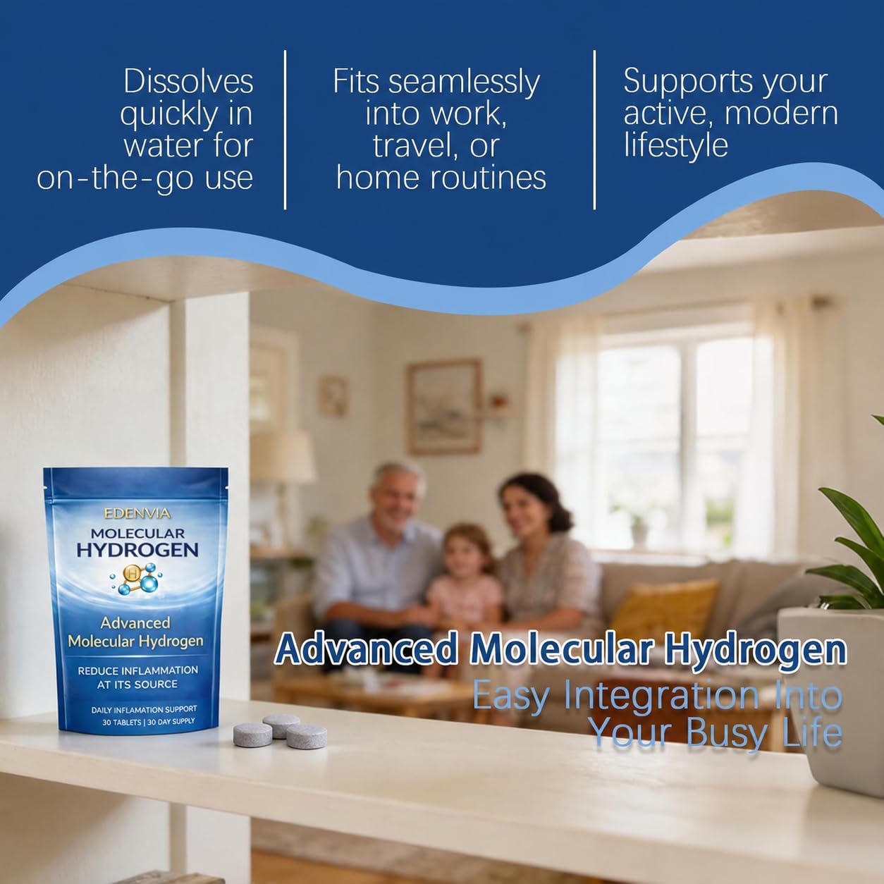 velaize Molecular Hydrogen Tablets 30 Tablets