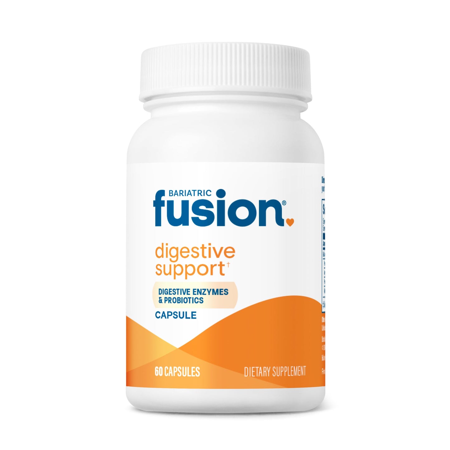 Bariatric Fusion Digestive Enzymes with Probiotics 60 Capsules