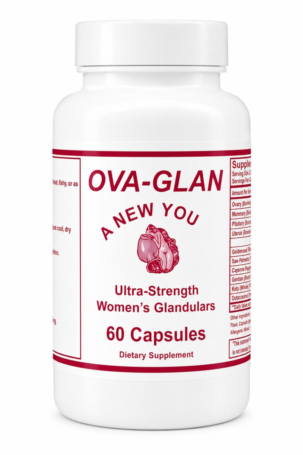 SOR, Inc. OVA-Glan Feminization Support Capsules 60 Count