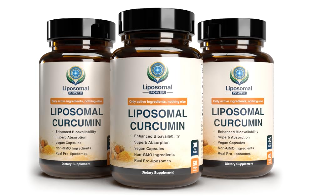 Generic Liposomal Curcumin/Turmeric Capsules 60 Capsules