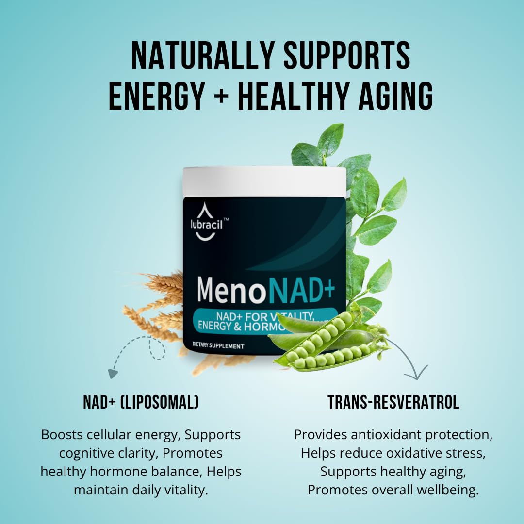 Lubracil MenoNAD+ for Women Daily Use Essential Formula 60 Capsules