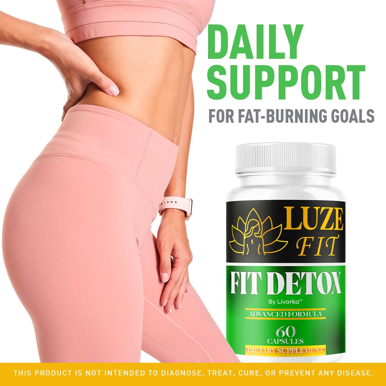 LIVORKA Luze Fit Detox Capsules 300 Count