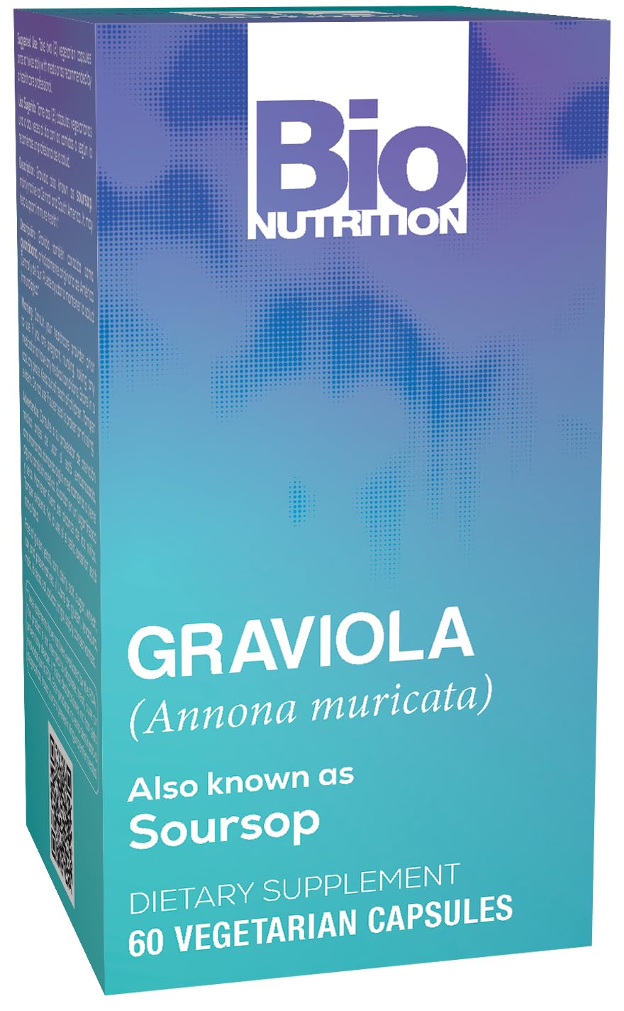 Bio Nutrition Graviola Soursop 60 Capsules