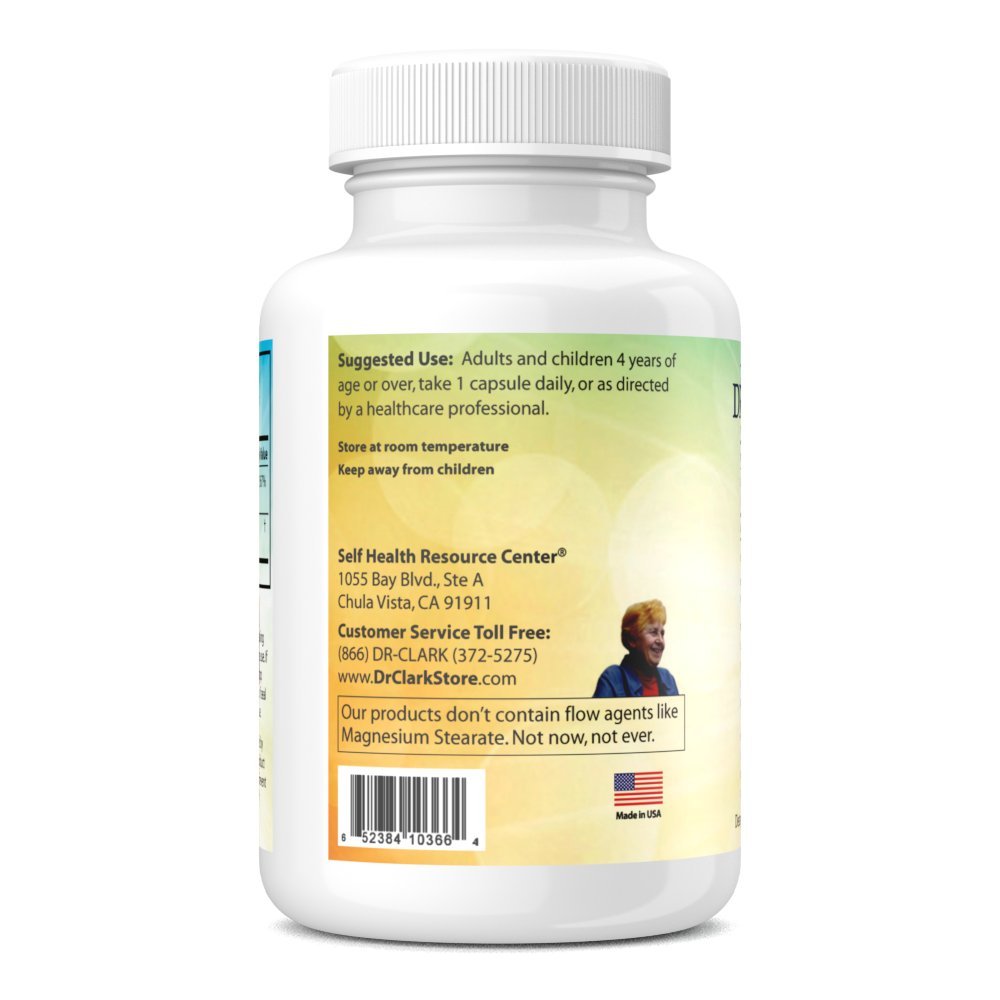 Dr Clark Store Vitamin C with Rose Hips Supplement 100 Capsules