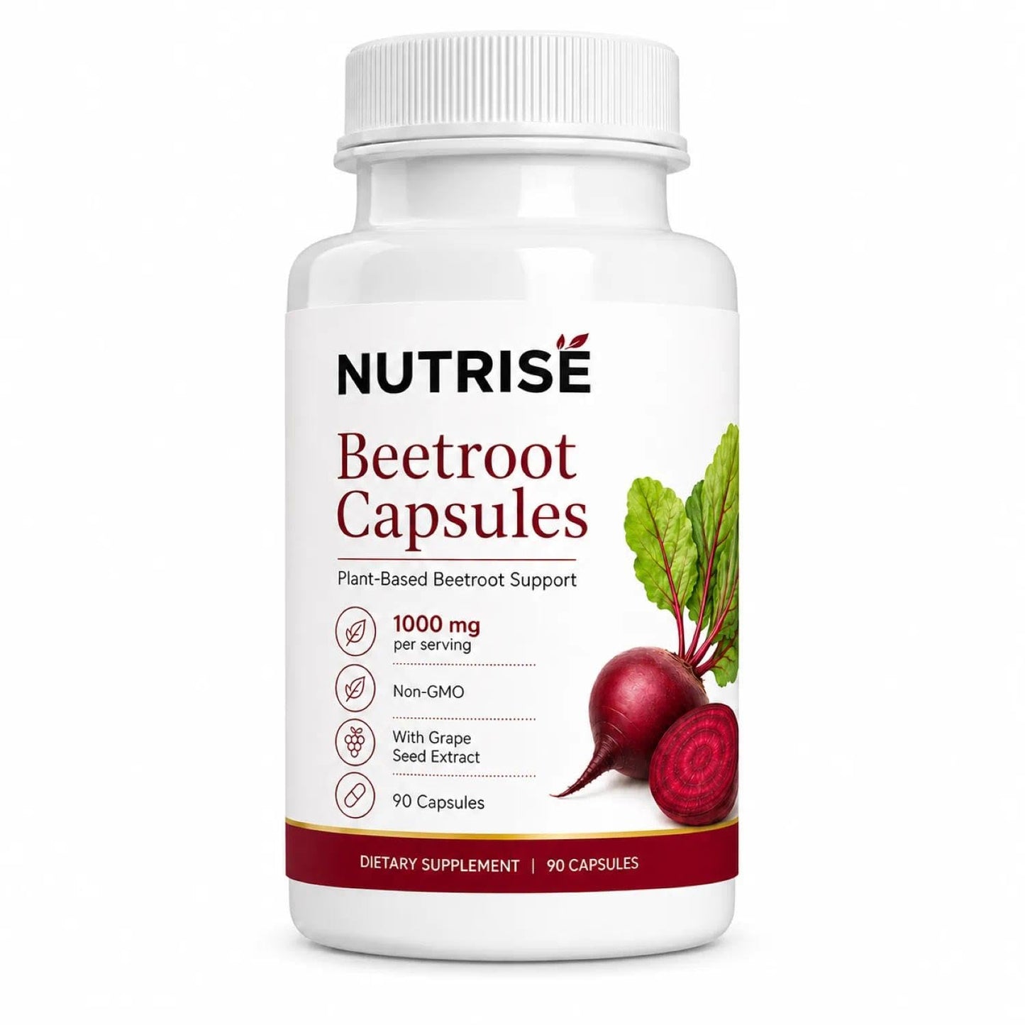 Onswildc Nutrise Beetroot Capsules 90 Capsules