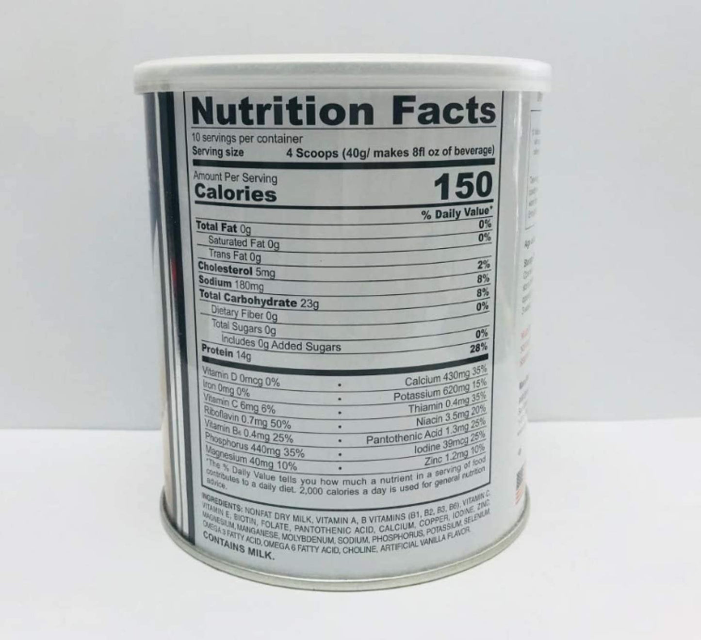 Generic Entrust Milk Best Nutrition Formula No Sugar Added Powder, 14.1096 oz, Pack of 6
