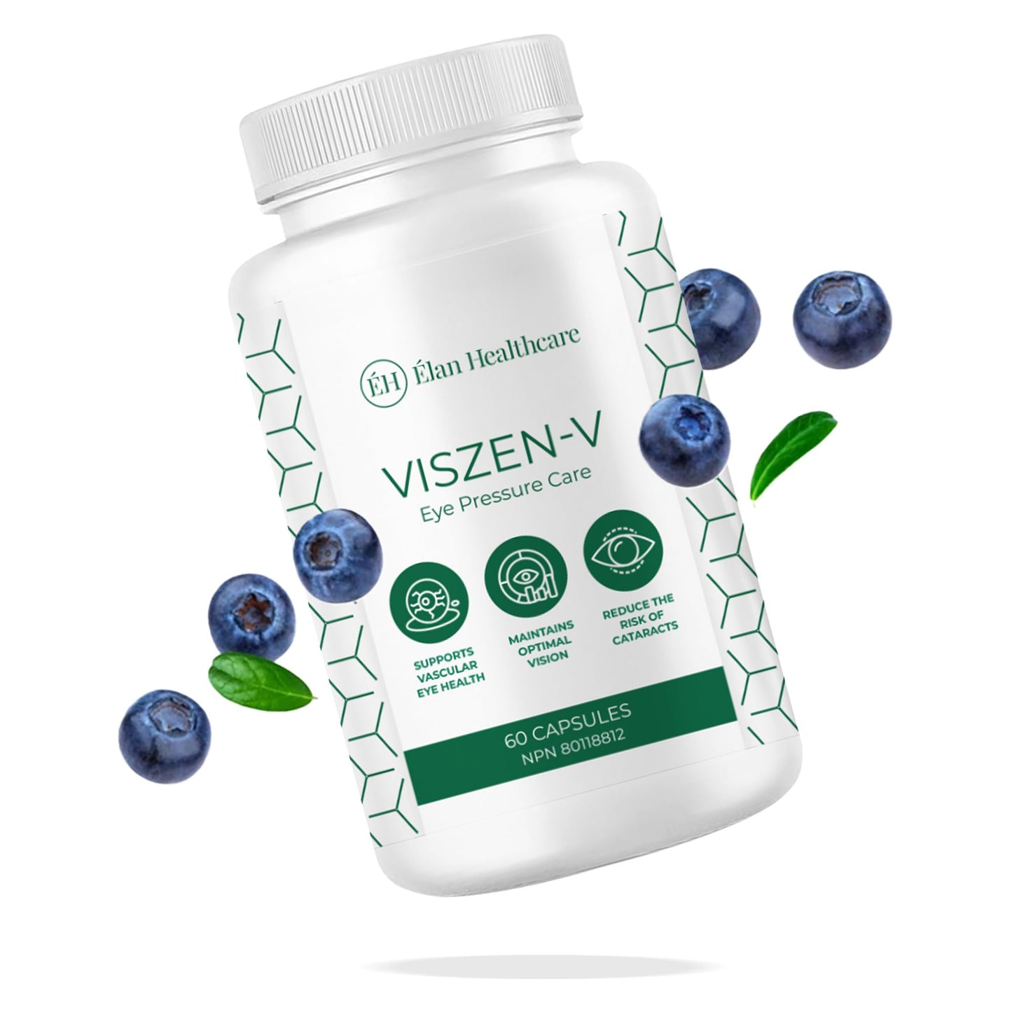 ÉLAN HEALTHCARE Viszen-V Advanced Eye Capsule, 60 Capsules