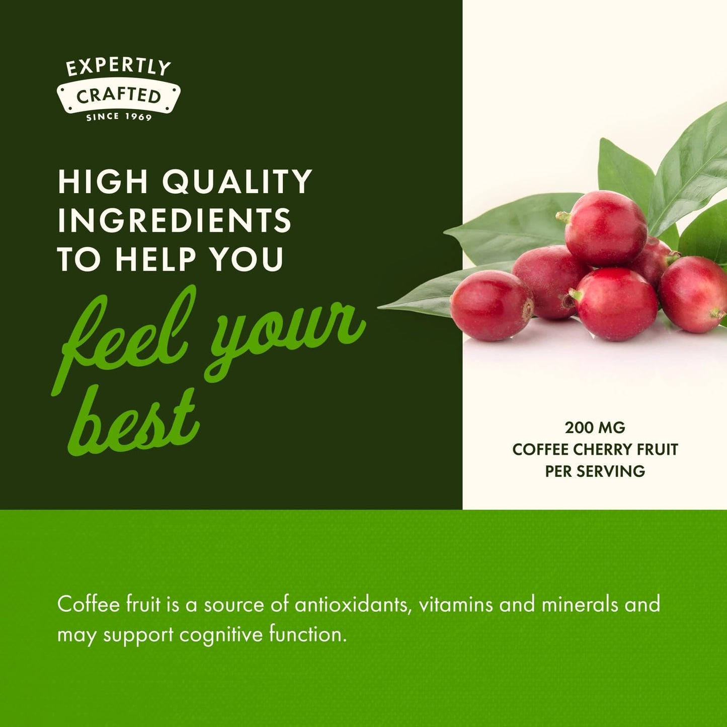 Swanson Full Spectrum Coffee Cherry Capsule 180 Count