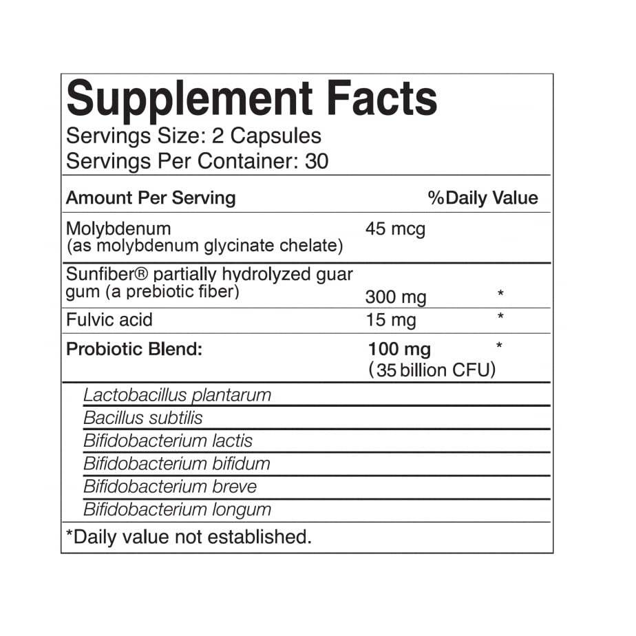 Native Formulas Biome V3 Probiotic, Prebiotic, & Fulvic Minerals Supplements 60 Capsules