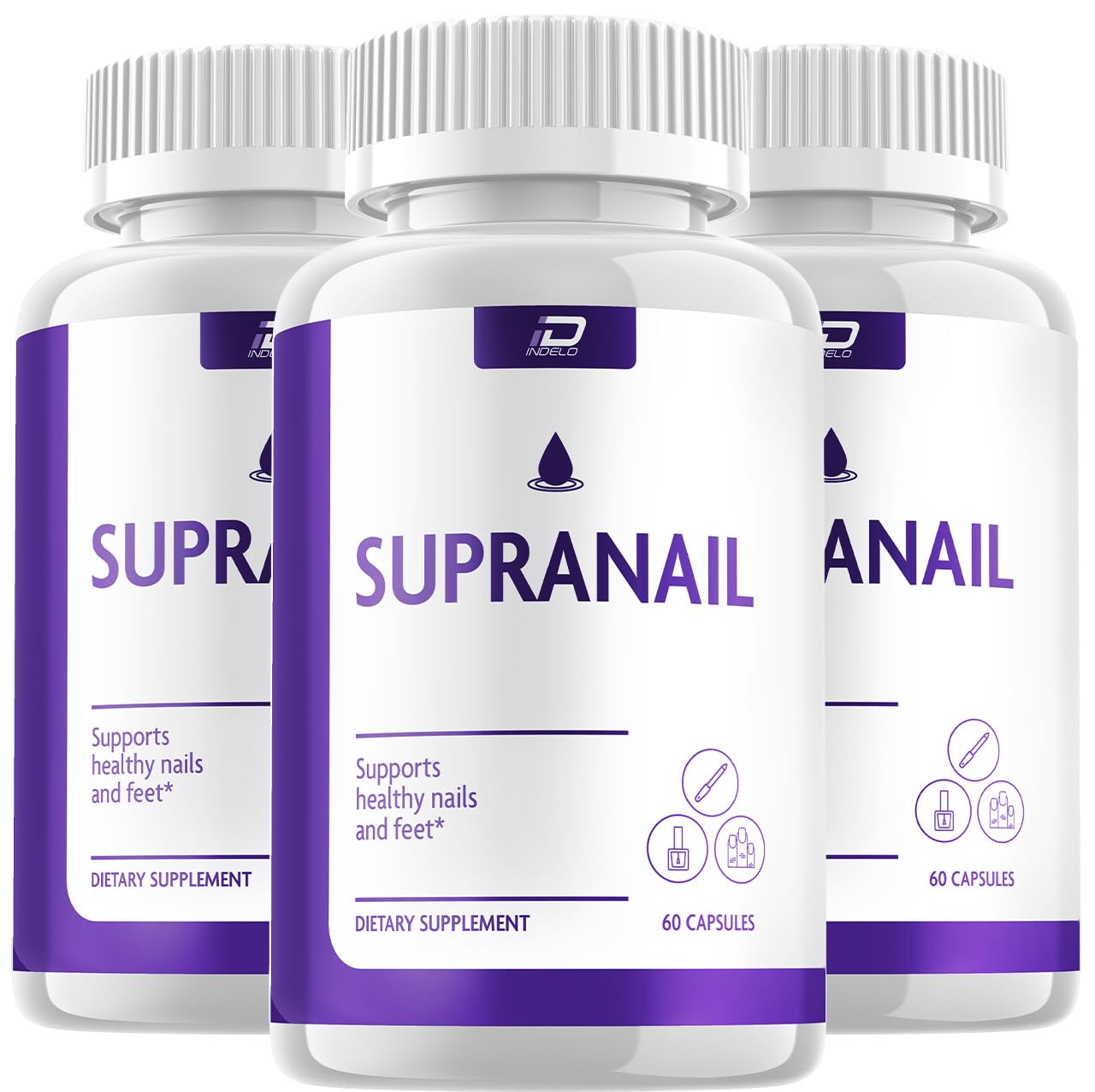 Indelo Supranail Capsules, 180 Capsules