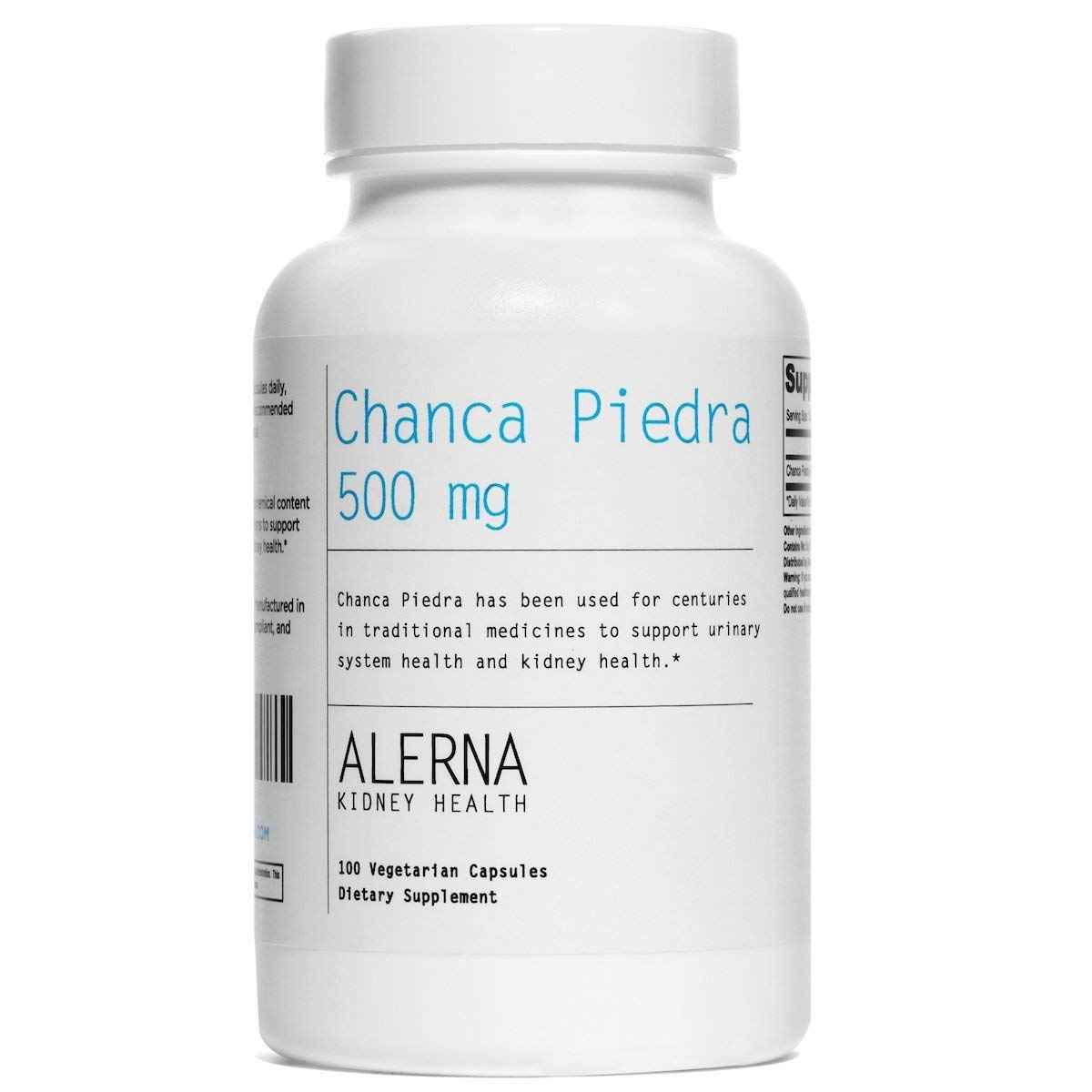Alerna Kidney Health Chanca Piedra 500 mg Herbal Supplement 300 Capsules