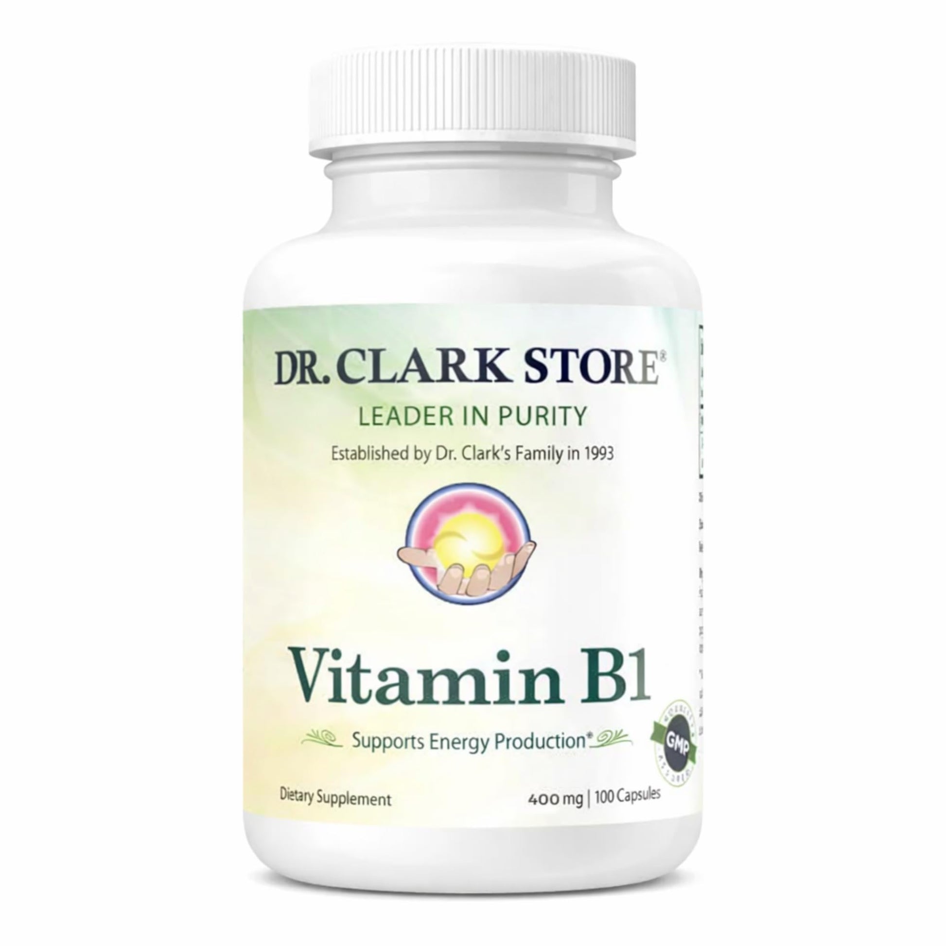 Dr Clark Store Vitamin B1 Thiamine 400mg 100 Capsules