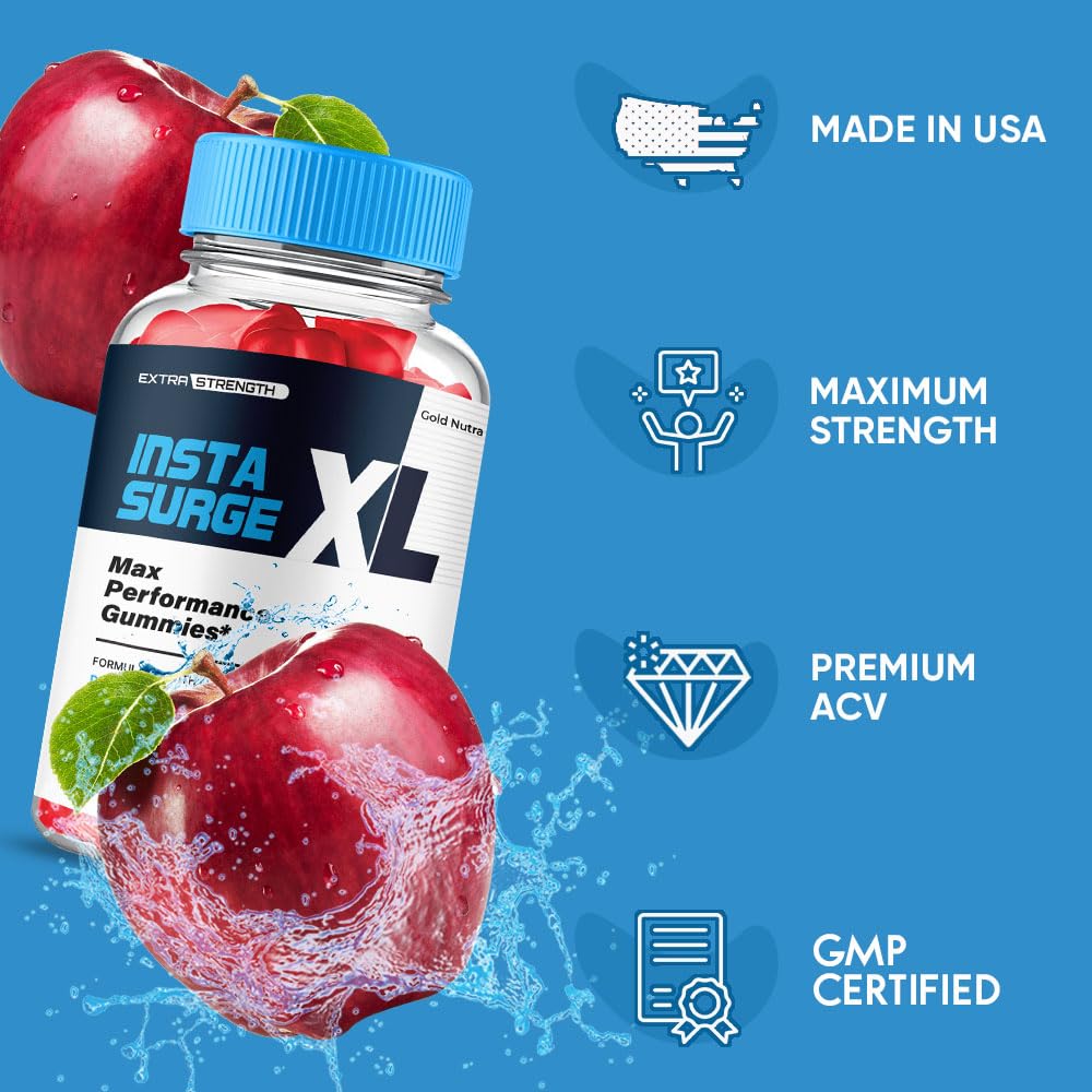 Gold Nutra Insta Surge XL Gummies 1 Count