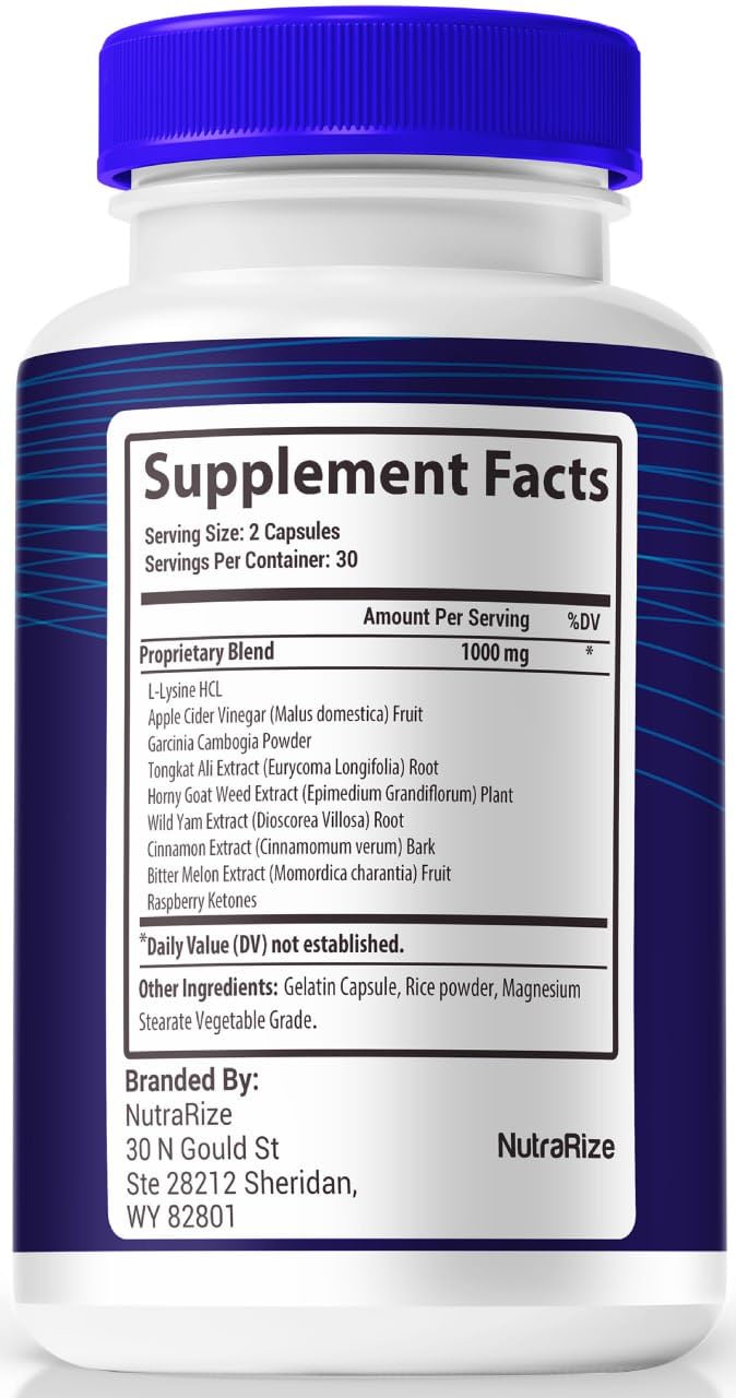 NutraRize Endoterec Capsules, 120 Capsules