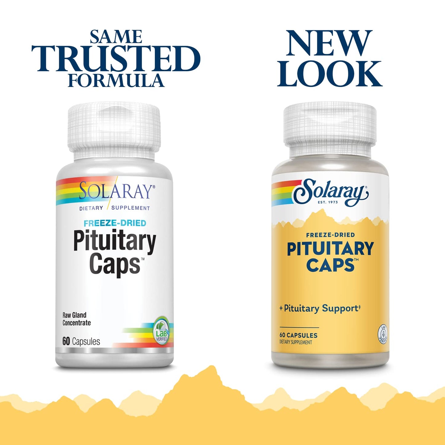Solaray Pituitary Freeze-Dried Capsules, 60 Capsules