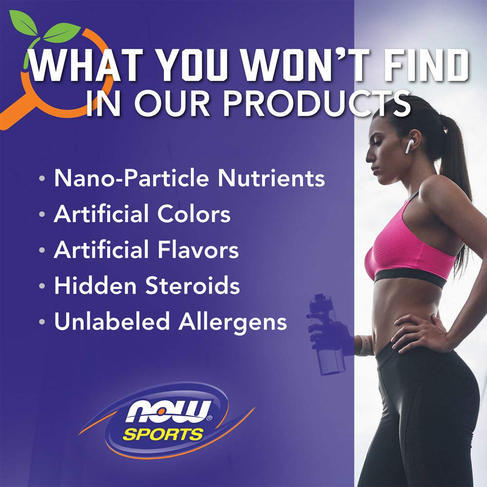 NOW Foods L-Glutamine 1000 mg Capsule, 120 Capsules