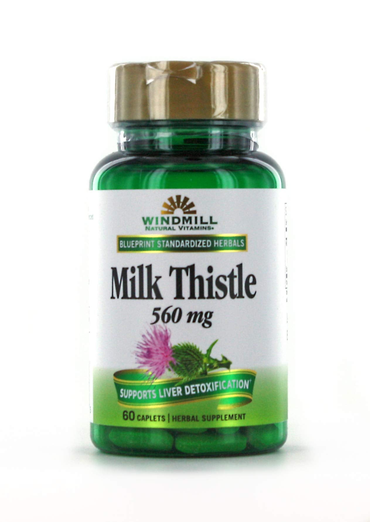 Windmill Milk Thistle (560 Mg Extract) Tablets 60