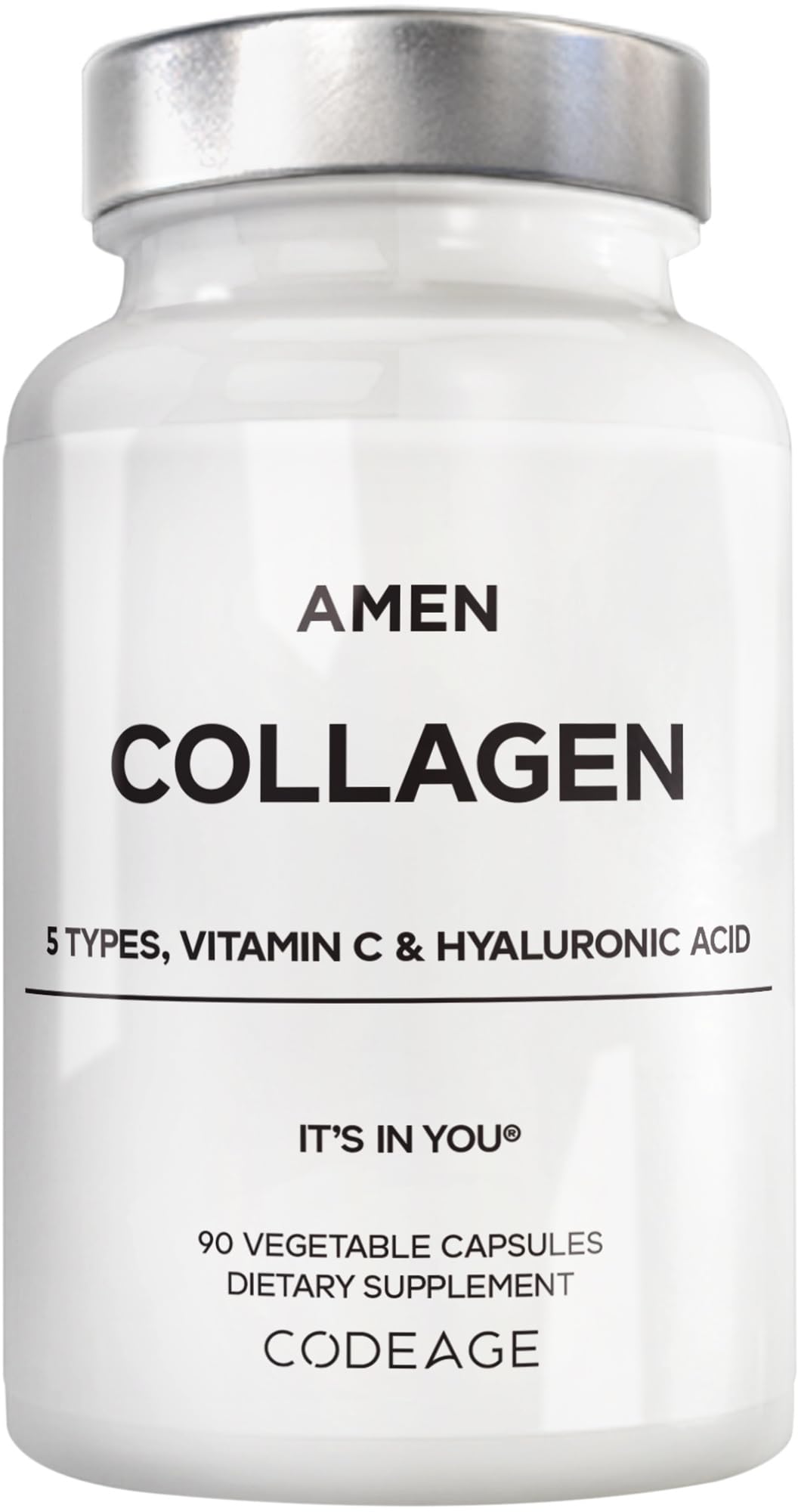 Amen Multi Collagen Peptides Capsules 90 Count