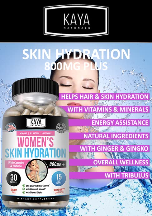 Kaya Naturals Skin Hydration Vitamins Capsules 30