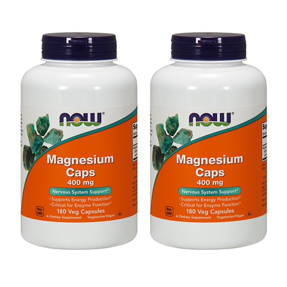 NOW Foods Magnesium 400mg Capsules 360
