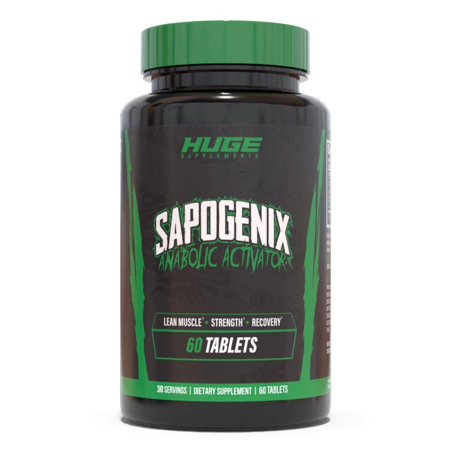 Huge Supplements Sapogenix Anabolic Activator for Muscle Growth, Strength & Recovery, 60 Tablets