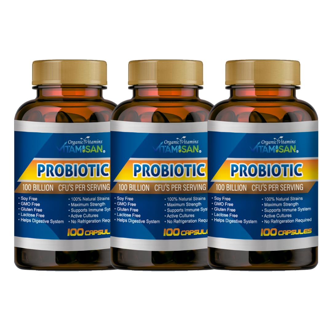 Generic Probiotic Supplement Capsule, 300 Capsules