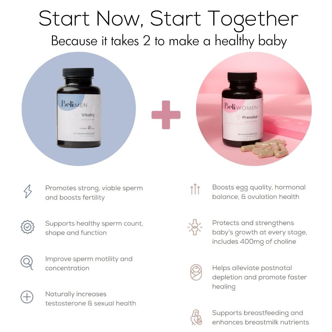 Beli Prenatal Multivitamin Capsule, 150 Count