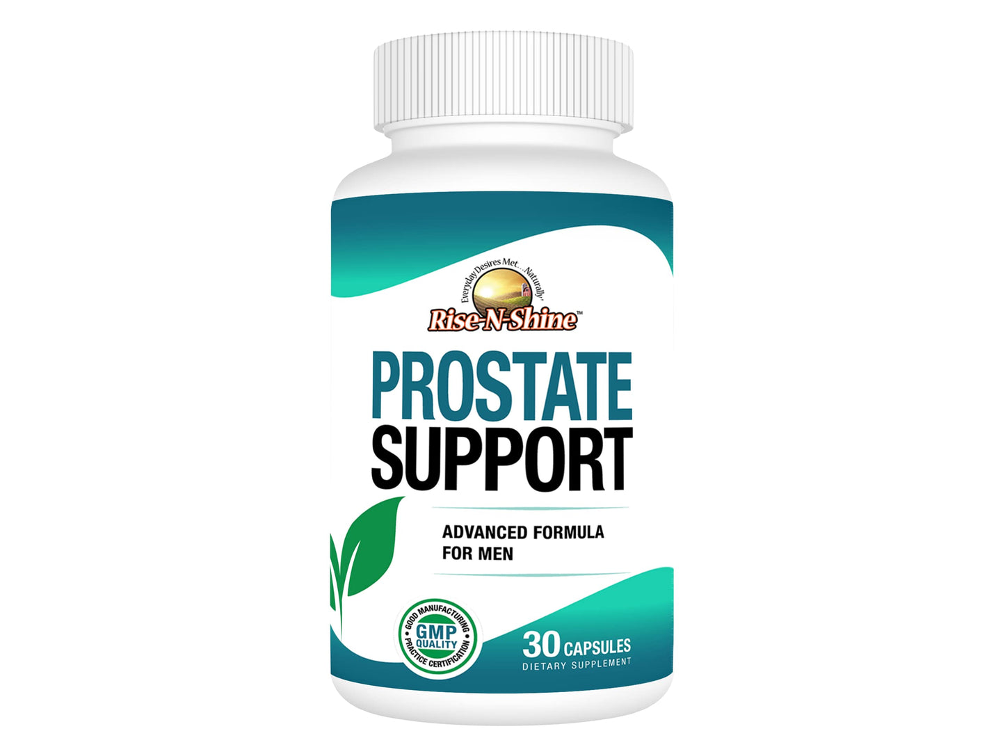 Rise-N-Shine Prostate Support for Men - Prostate Health Support Capsules, 30 Capsules