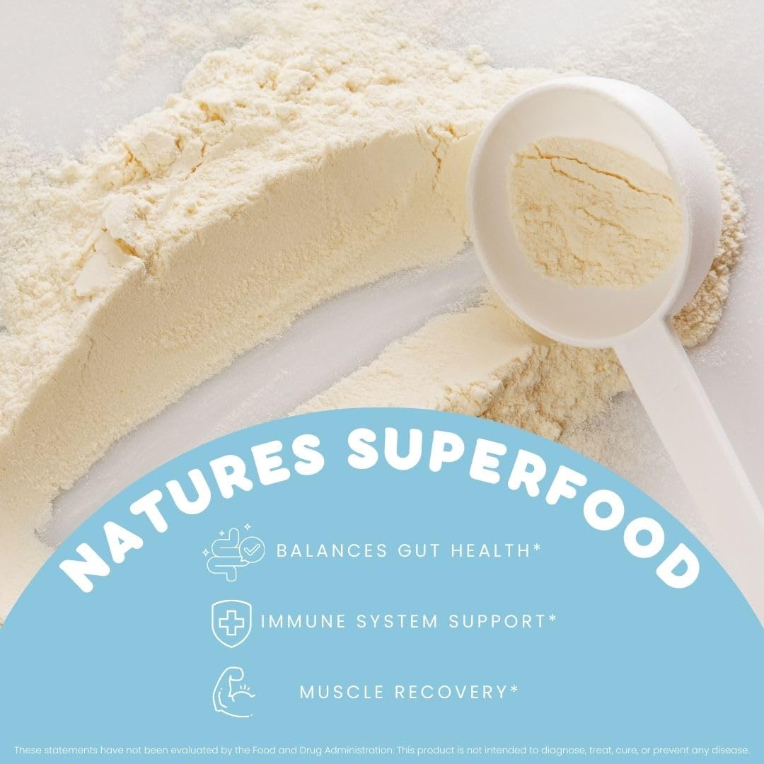 Optimal Prime MUUU Bovine Colostrum Supplement and Superfood Powder 8.46 Ounce