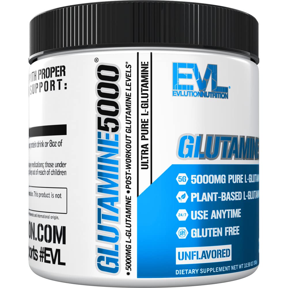 Evlution L-Glutamine Powder 10.58 Ounce