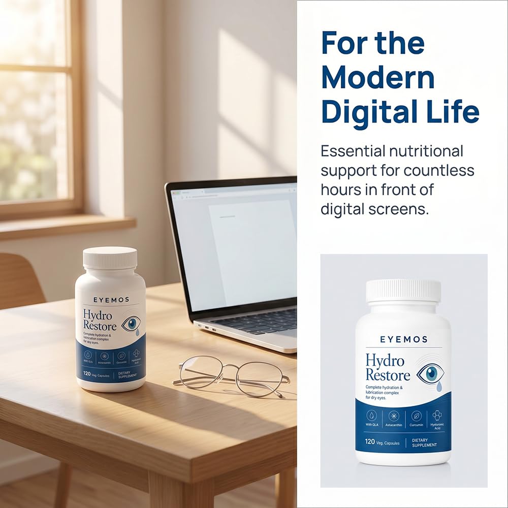 eyemos Hydro Restore, 120 Capsules
