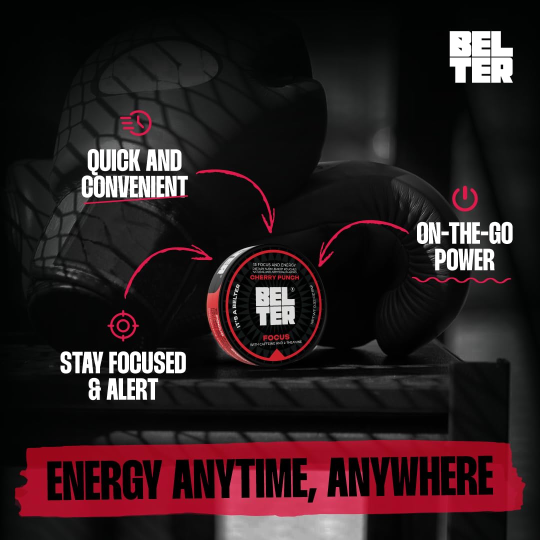 BELTER Focus Cherry Punch Capsule 15 Count