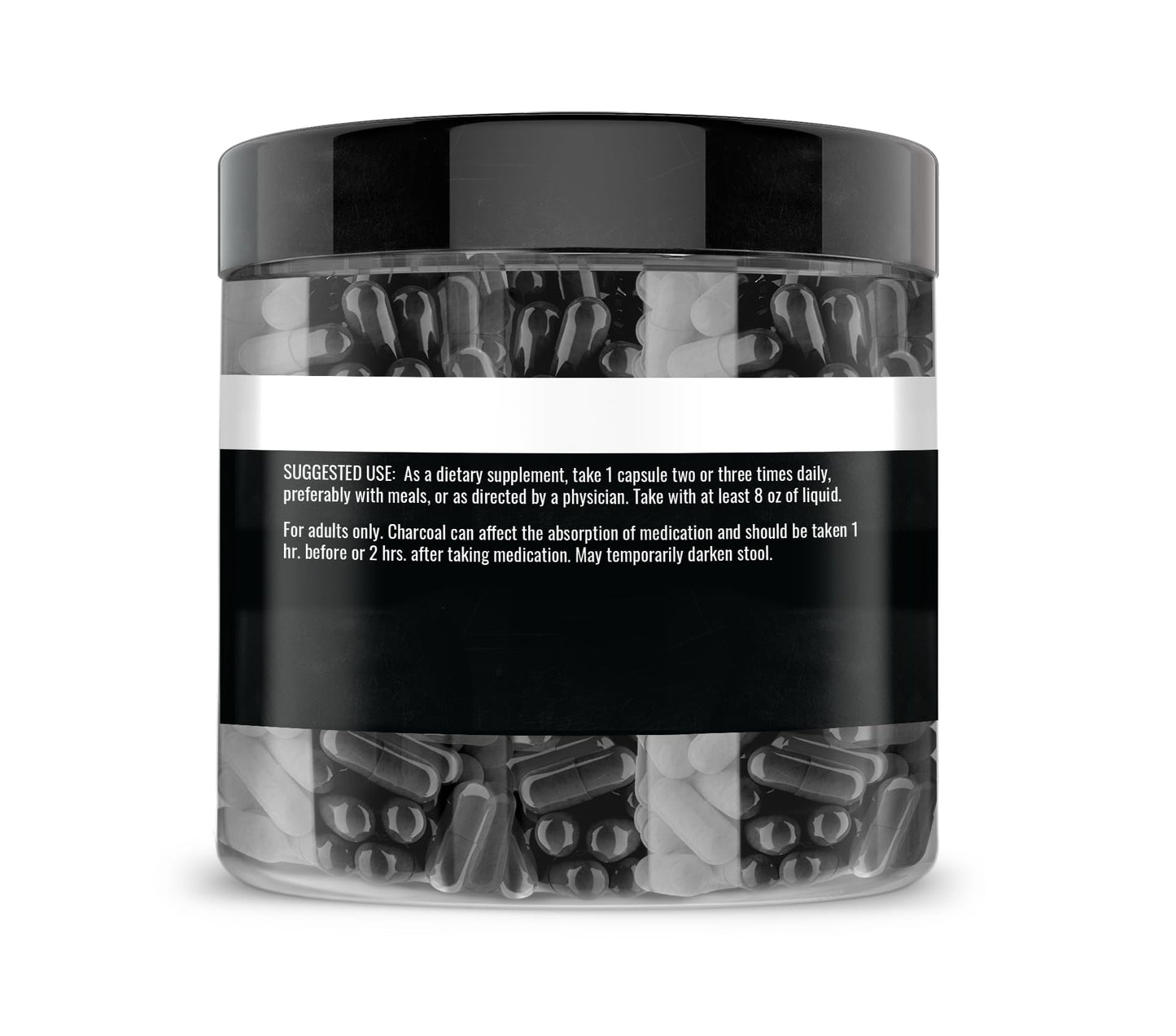 Earthborn Elements Activated Charcoal Capsules, 200 Capsules