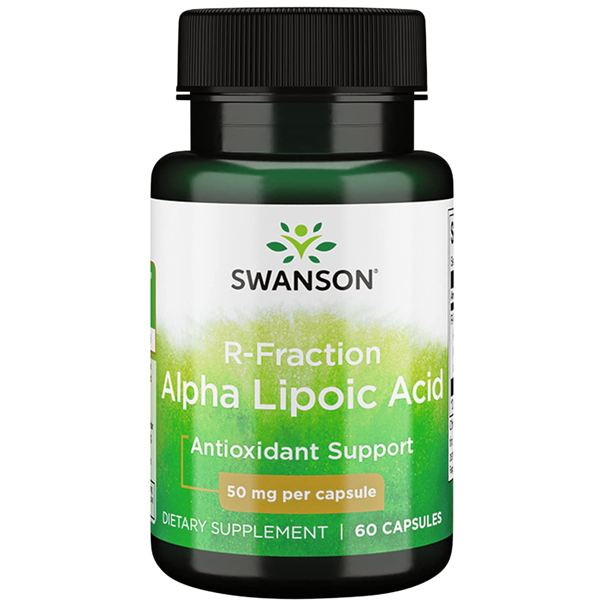 Swanson R-Fraction Alpha-Lipoic Acid 50mg Capsules, 60 Count