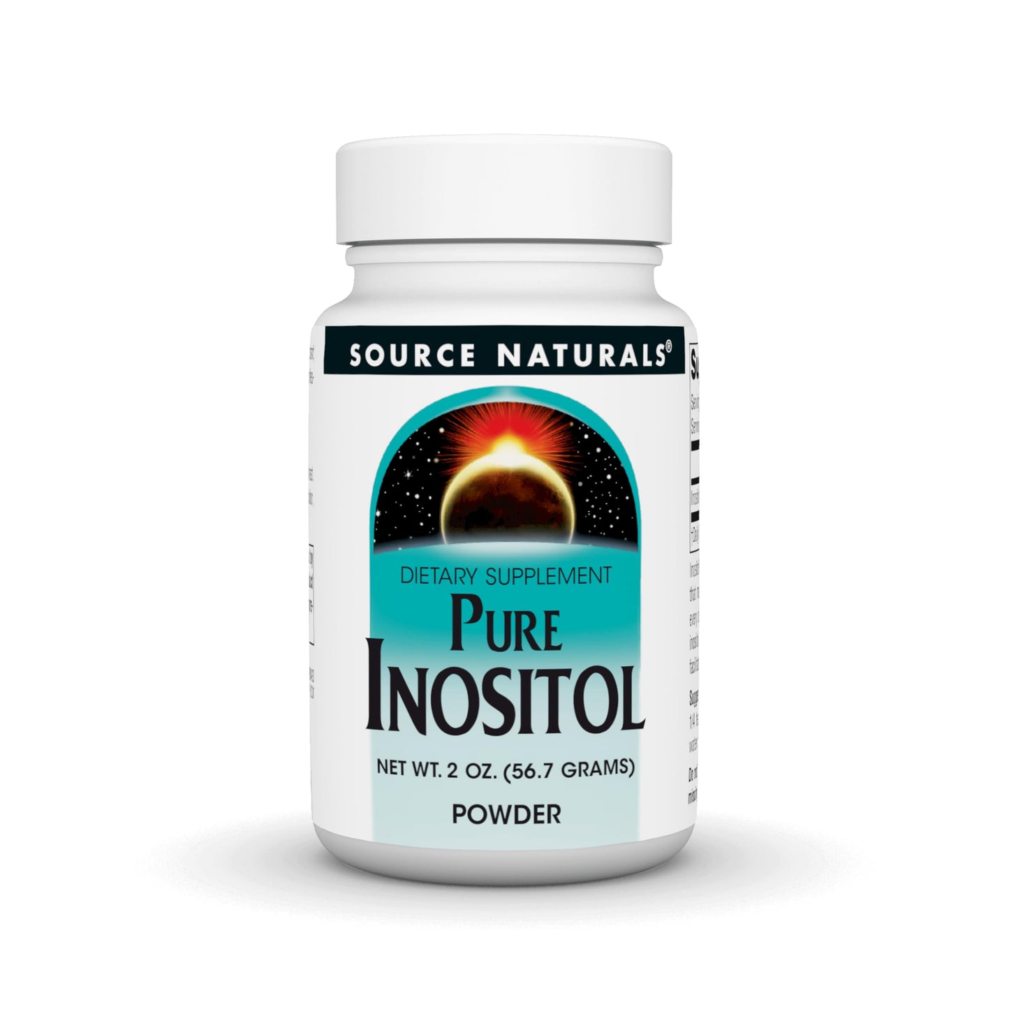 Source Naturals Pure Inositol Dietary Supplement Powder, 2 oz