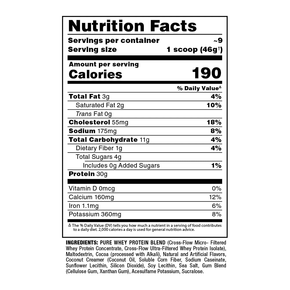 ALLMAX AllWhey Classic Whey Protein Powder, Chocolate, 15 oz