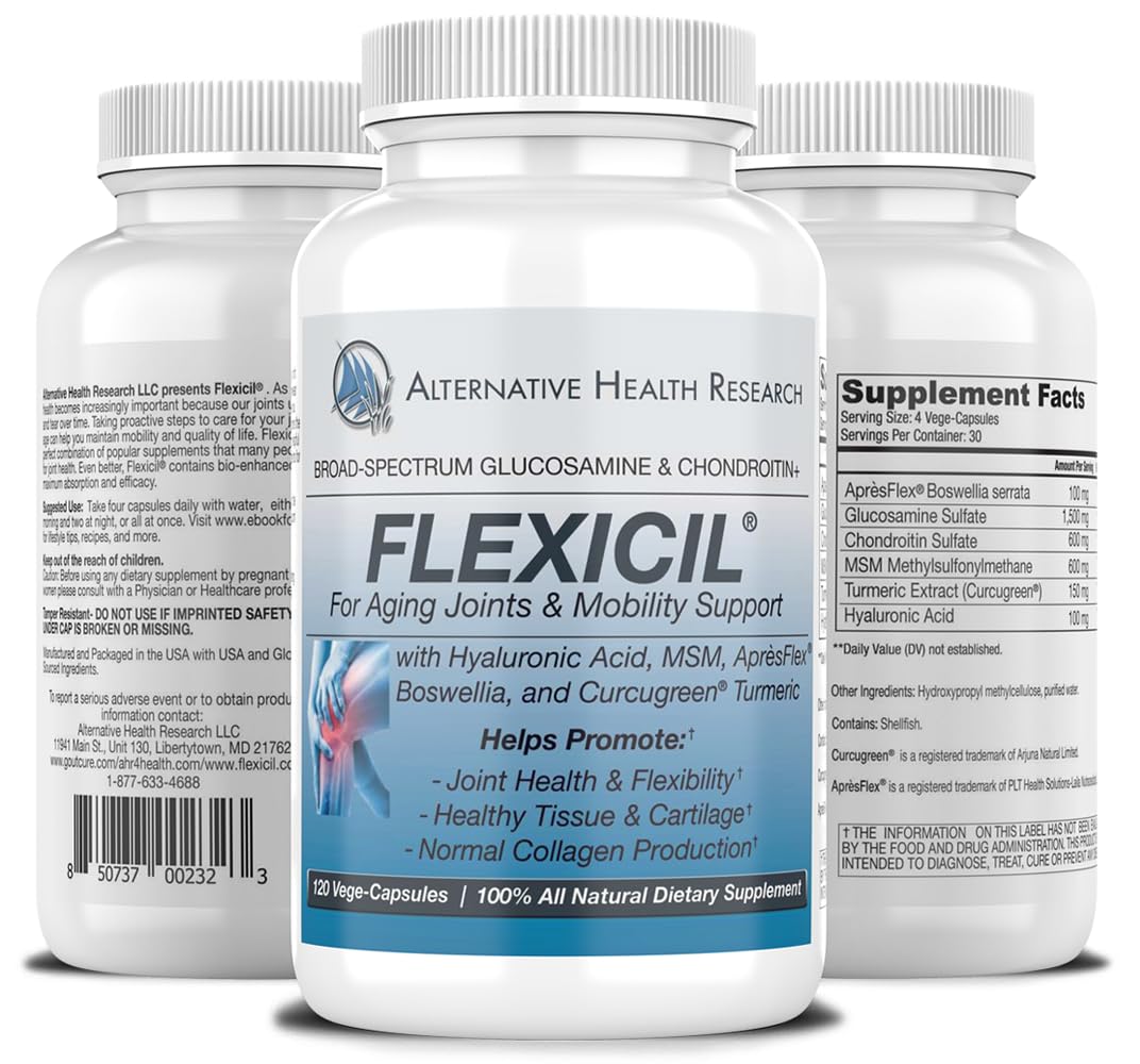 Alternative Health Research LLC Flexicil Advanced Joint Mobility & Support 120 Capsules