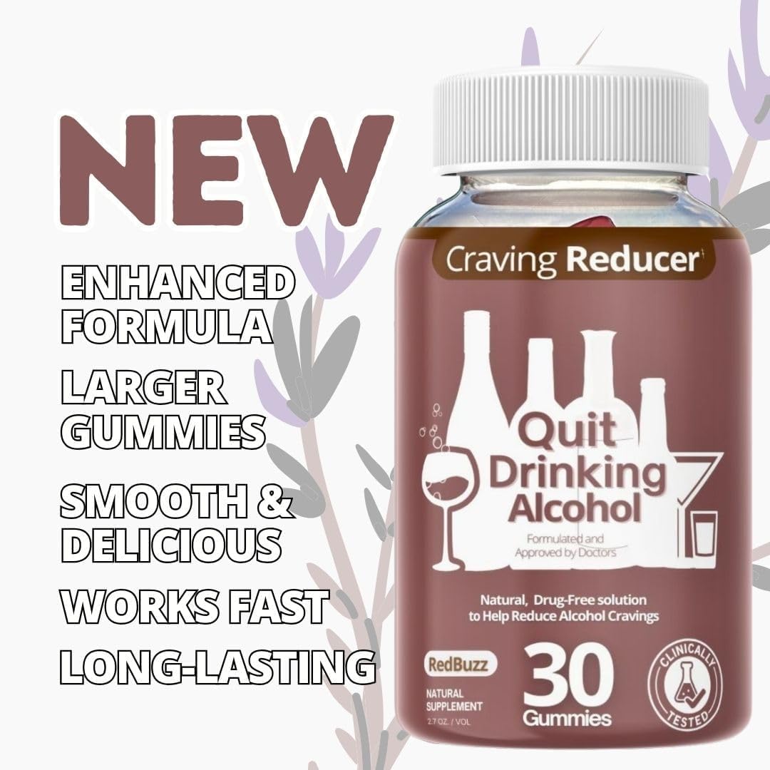 Health Chews Quit Drinking Alcohol Aid Gummy 30 Count