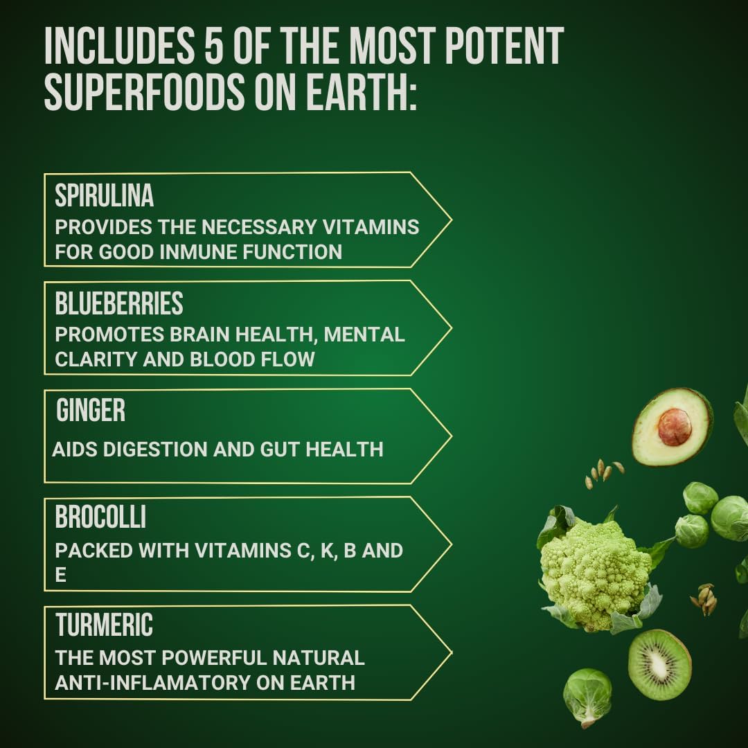QVP Greens Superfood Powder 2.0 Pack of 50