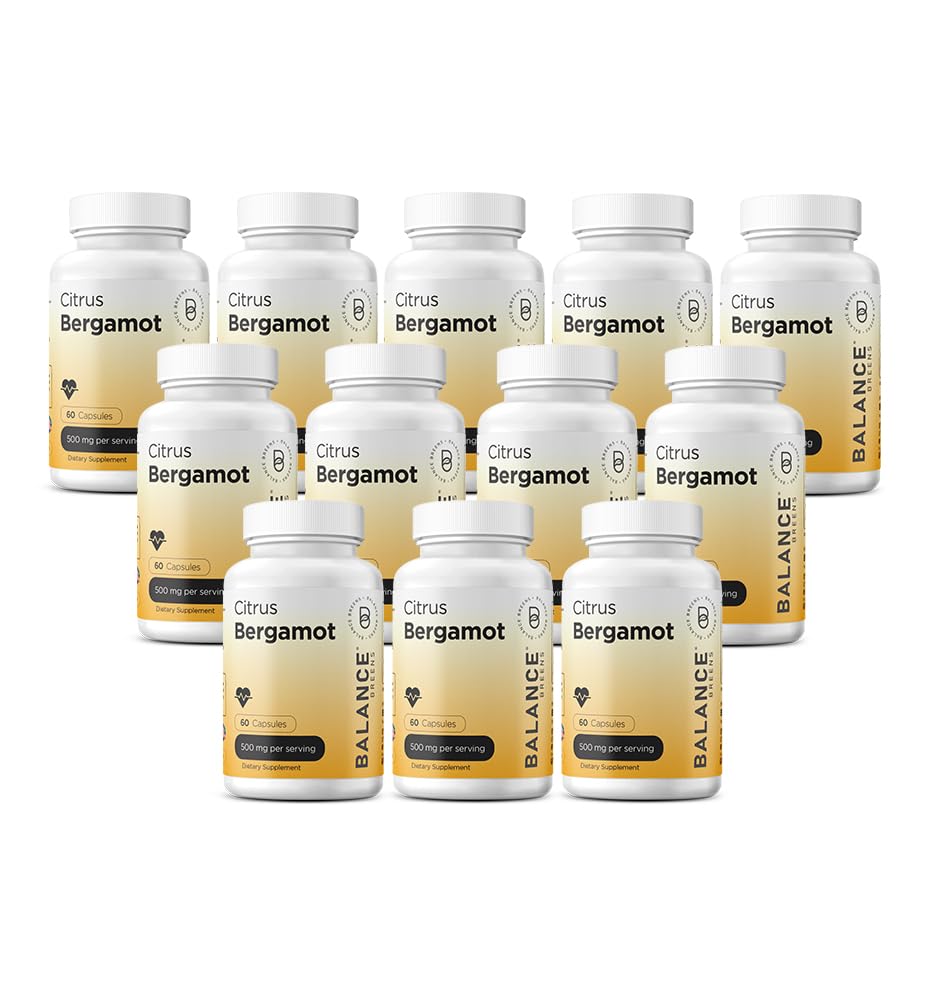 Balancebreens Citrus Bergamot 500mg Capsules, 720 Count