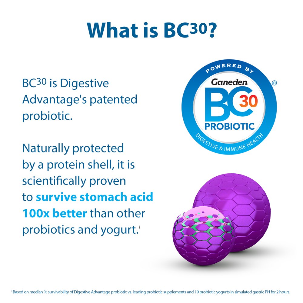 Digestive Advantage Intensive Bowel Support Capsules, 32 Capsules