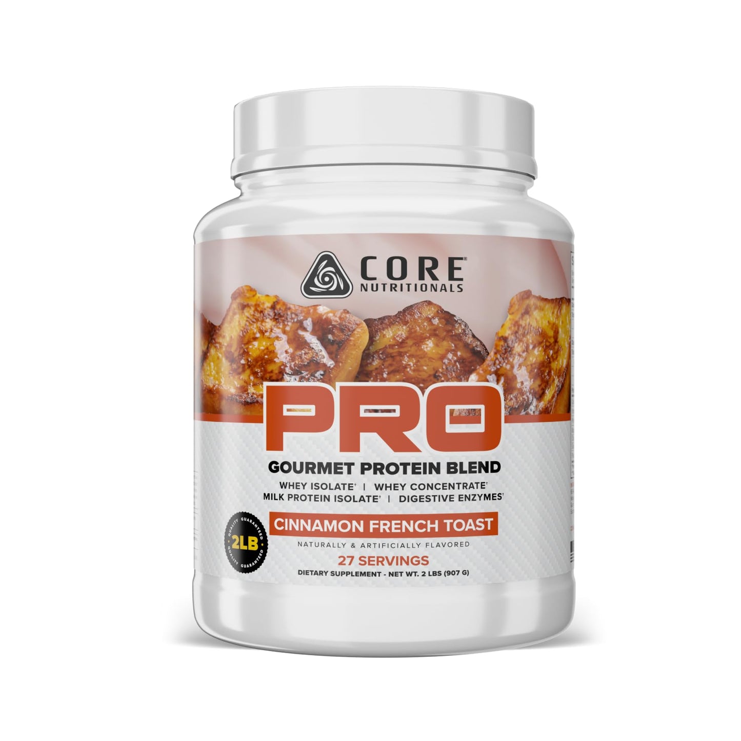 Core Nutritionals PRO Protein Blend Powder Cinnamon French Toast, 32 Servings