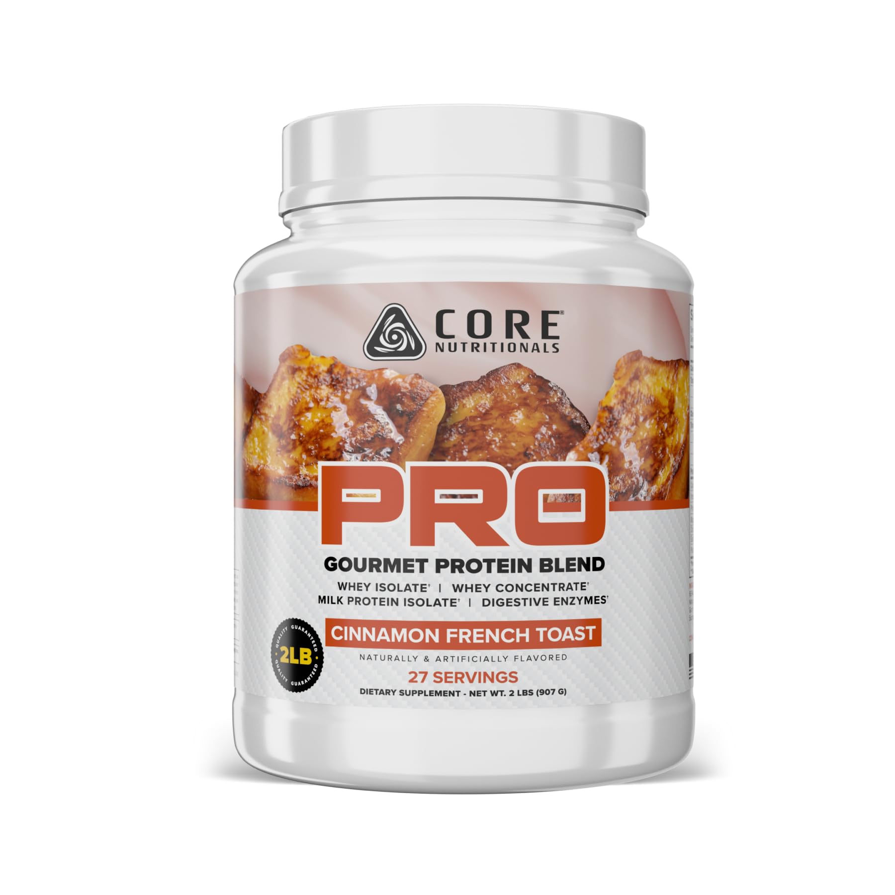 Core Nutritionals PRO Protein Blend Powder Cinnamon French Toast, 32 Servings