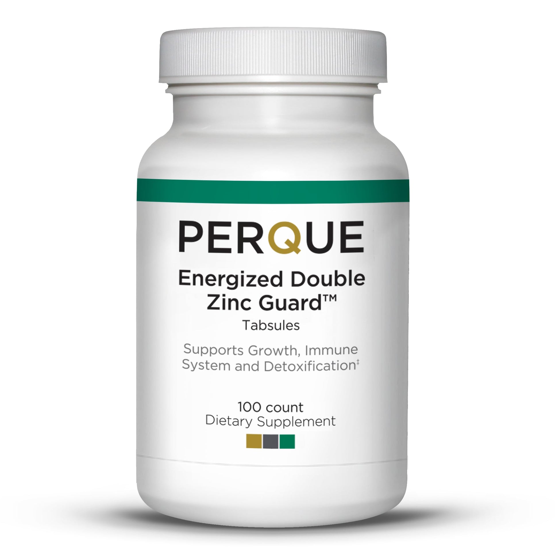PERQUE Energized Double Zinc Guard Tablets 100 Count