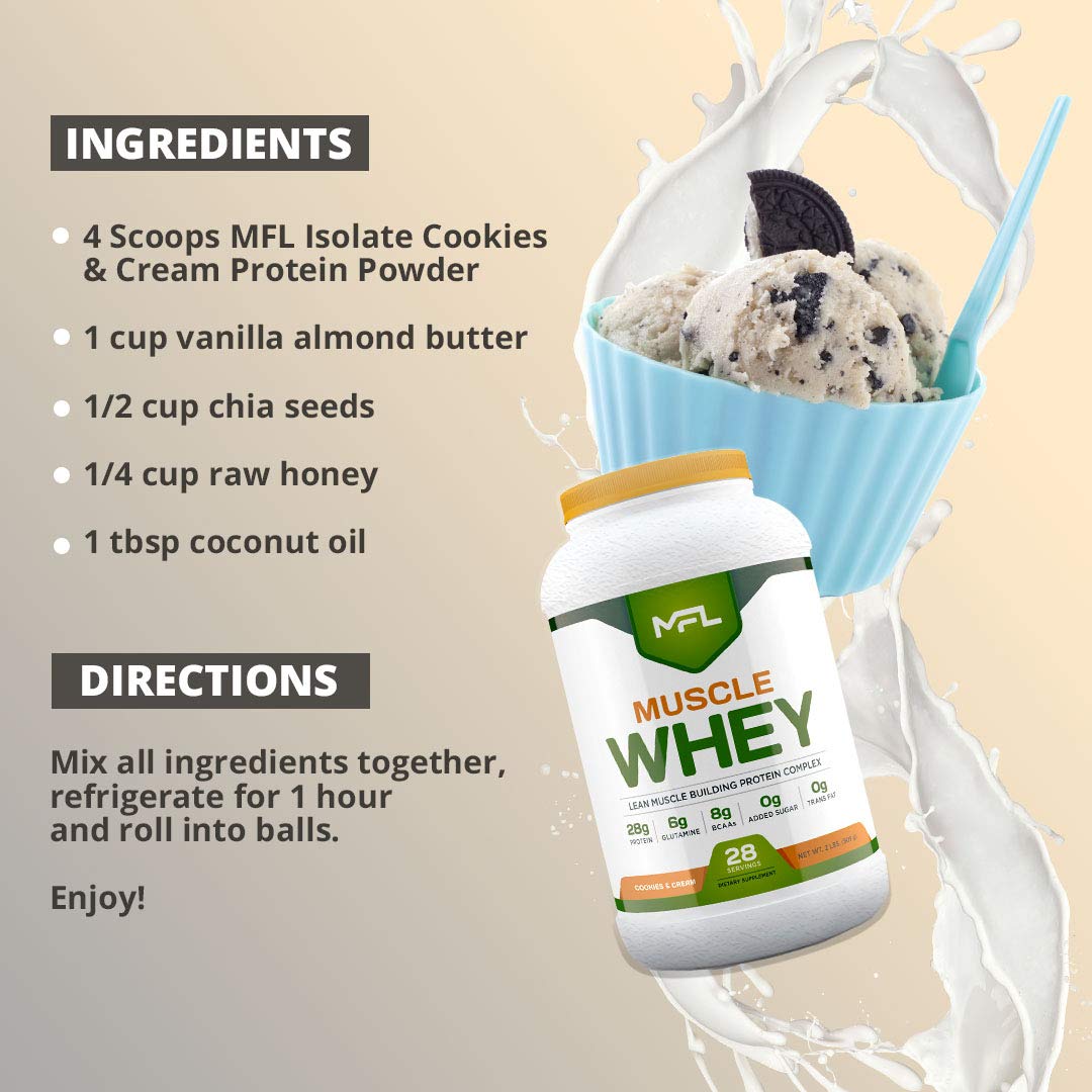 Muscle Food Labs MFL Muscle Whey Protein Powder 32